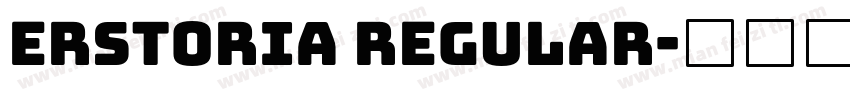 Erstoria Regular字体转换
